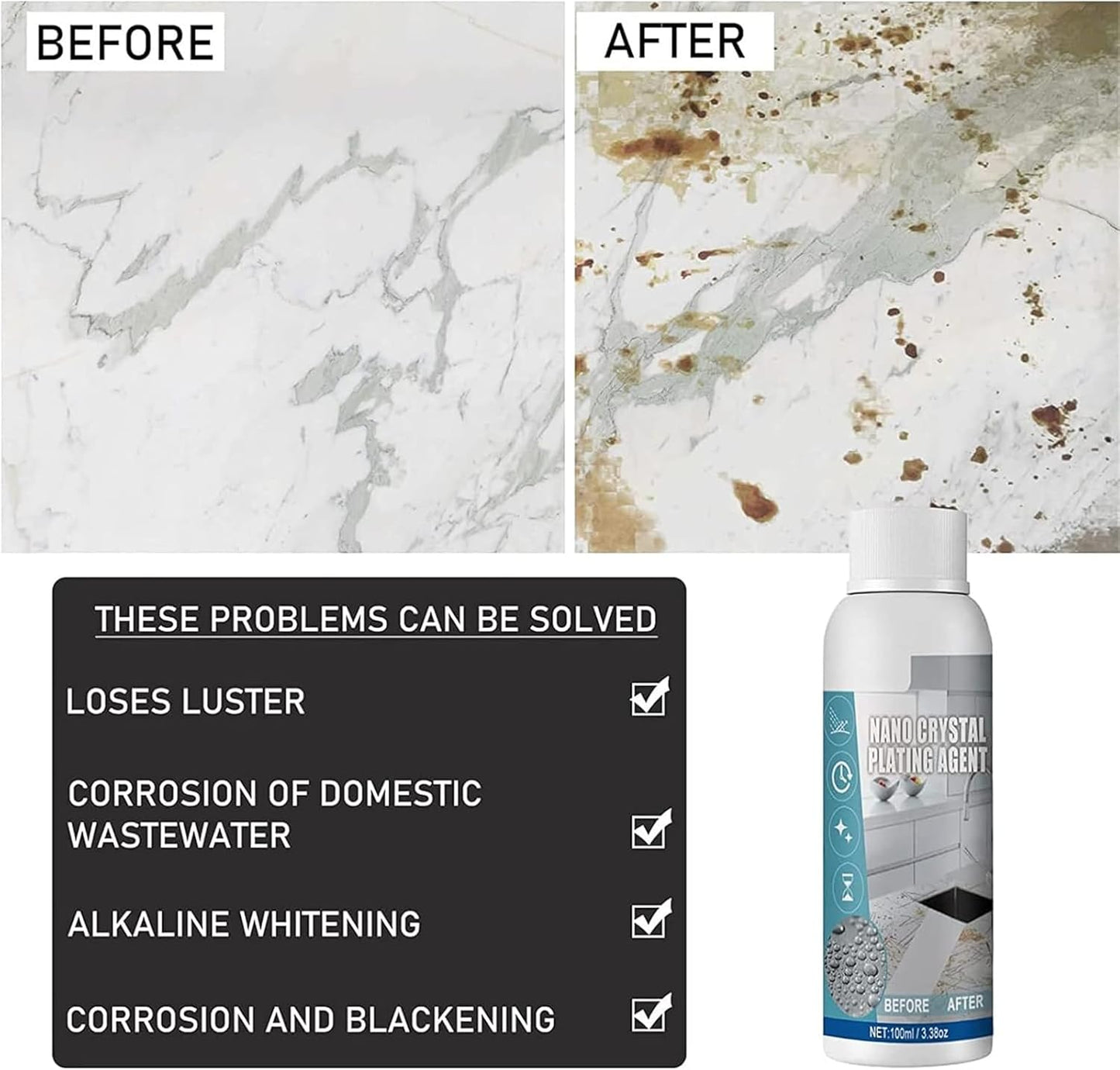 Nanocrystal Plating Agent (Pack of 2)